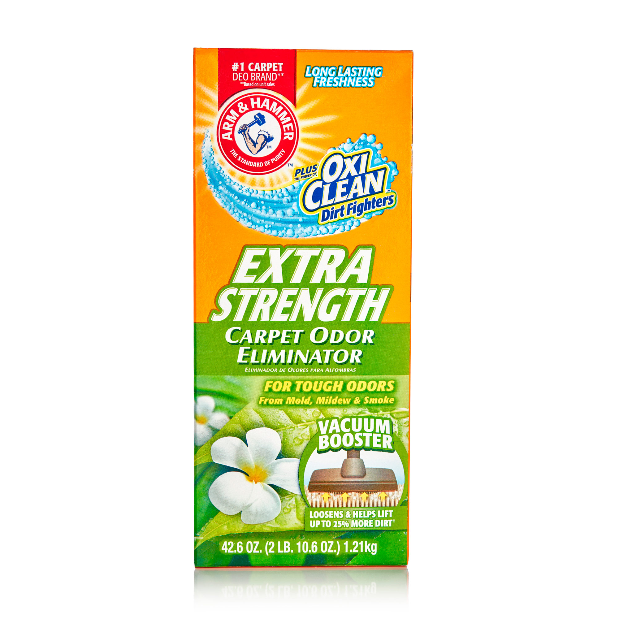Освіжувач для килимів та приміщень Arm &amp; Hammer Carpet Odor Eliminator Екстра сила, 1.21 кг