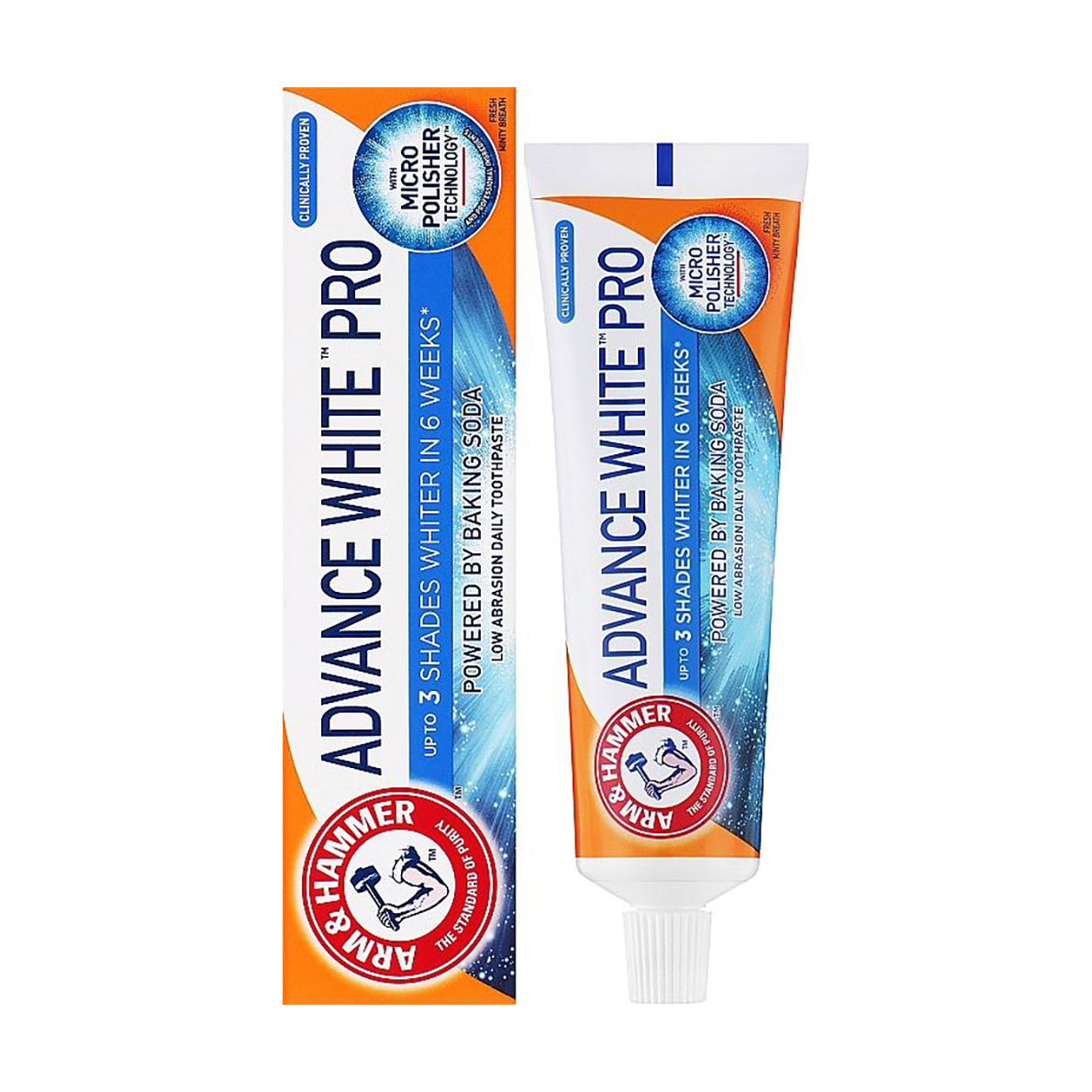 Відбілювальна зубна паста Arm &amp; Hammer Advanced White Pro Toothpaste з харчовою содою, 75 мл
